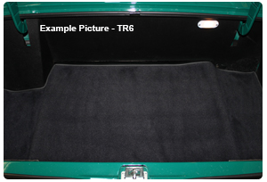 Triumph TR5/TR250 1967-1968 Trunk Carpet Sets | Prestige Autotrim Products Ltd
