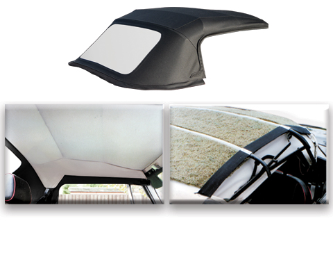 MGB 1963-1980 Soft Tops, Soft Tops, Roofs - Prestige Autotrim Products Ltd