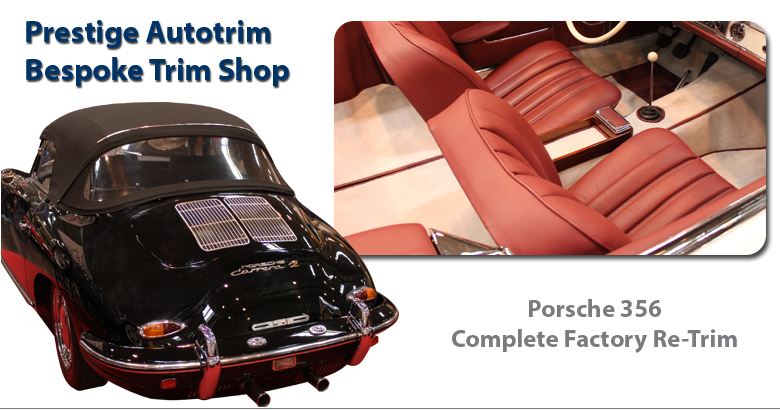 Prestige Porsche 356 Complete Factory Re-Trim