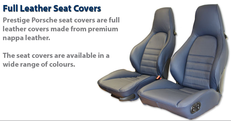 thumbnail image 2 of COVER-MASTER Custom Leather-Like Seat Cover For Porsche 928 944 968 993 - Personalize Your Interior 2 of 4
