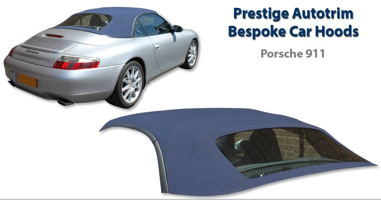 Prestige Porsche 911 996 1999-2001 Plastic Window Car Hoods