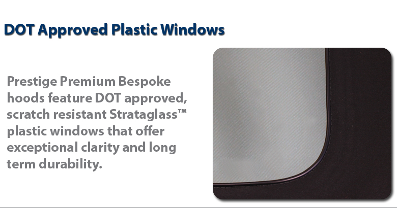 DOT Approved Strataglass Plastic Window