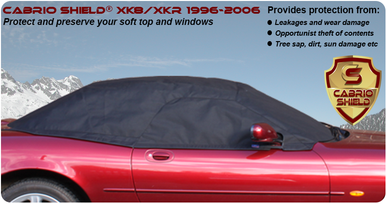 Jaguar XK8 & XKR Cabrio Shield Soft Top Protection 1996-2006