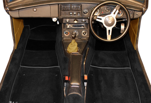 MGB Roadster 1962-1980 Cabriotex® Aftermarket Range Carpet Sets | Prestige Autotrim Products Ltd