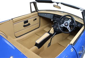 MGB Roadster Interior Carpet Set 1970-1980 - Prestige Autotrim Products Ltd