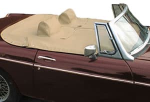 MGB 1962-1980 Tonneau Covers - Prestige Autotrim Products Ltd