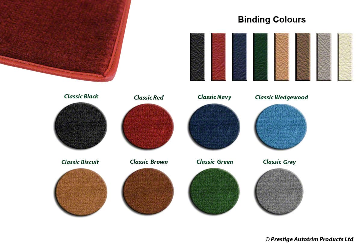 Prestige Autotrim Products Ltd - Classic Standard Polypropylene Carpet