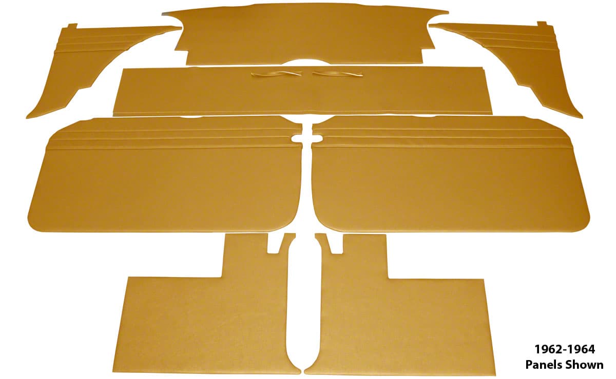 MGB Roadster Vinyl and Leather Trim Panel Kits 1962-1980 - Prestige Autotrim Products Ltd