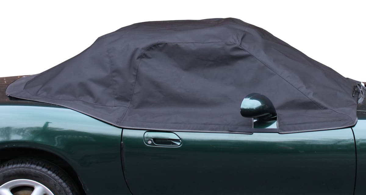 Mazda MX5 MK1 Miata Eunos Black Vinyl PVC Car Hood soft top