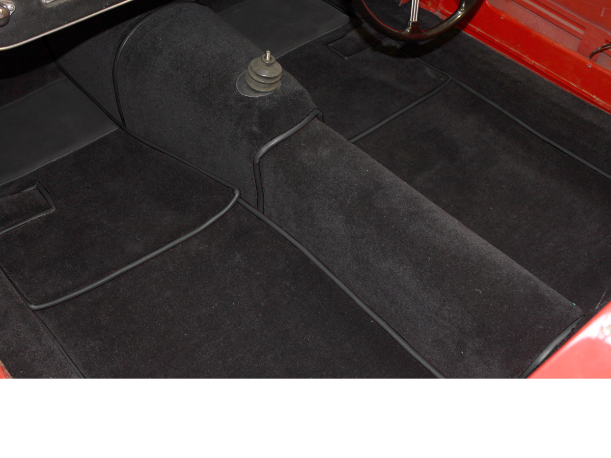 MGA Roadster 1955-1962 Carpet Set - Prestige Autotrim Products Ltd