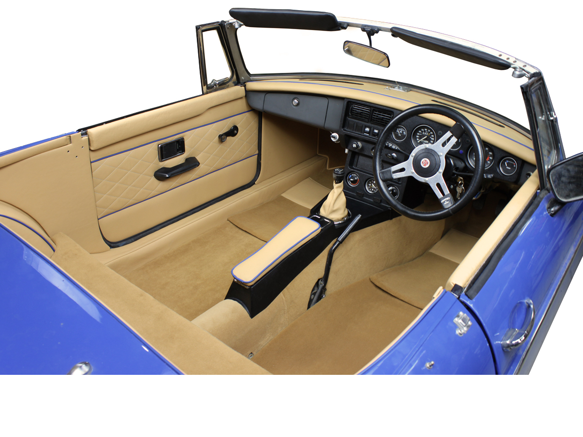 MGB 1970-1980 Trim Panel Kits - Prestige Autotrim Products Ltd