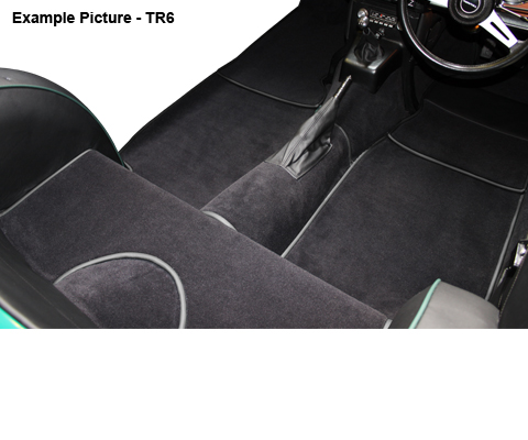 Triumph TR7/8 Coupe 1975-1981 Carpet Set - Prestige Autotrim Products Ltd