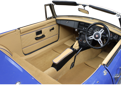 MGB 1970-1980 Trim Panel Kits - Prestige Autotrim Products Ltd