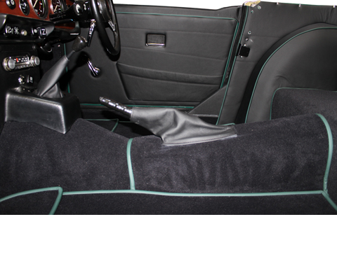 Triumph TR6 1973-1976 Vinyl Trim Panel Kits - Prestige Autotrim Products Ltd
