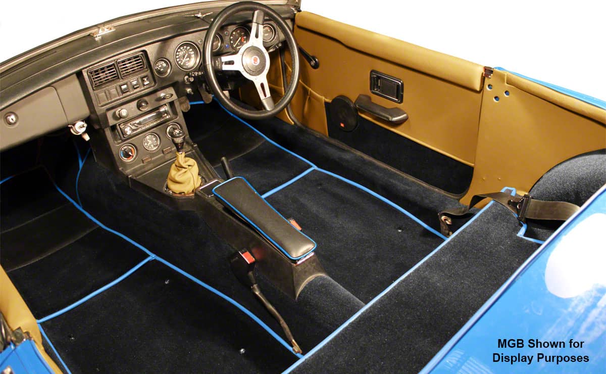 MG Midget 1961-1980 Carpet Sets, Carpets, Floor Mats - Prestige Autotrim Products Ltd